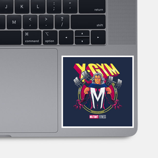 X-Gym Fitness-None-Glossy-Sticker-teesgeex