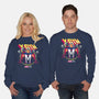 X-Gym Fitness-Unisex-Crew Neck-Sweatshirt-teesgeex