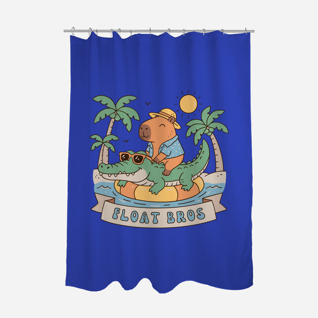 Float Bros-None-Polyester-Shower Curtain-GODZILLARGE