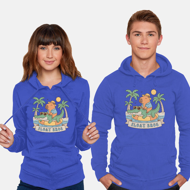 Float Bros-Unisex-Pullover-Sweatshirt-GODZILLARGE