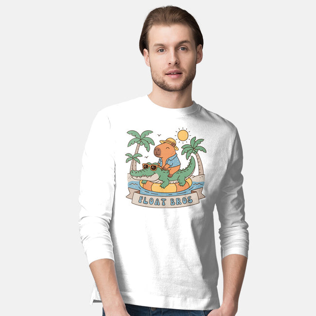 Float Bros-Mens-Long Sleeved-Tee-GODZILLARGE