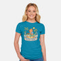 Float Bros-Womens-Fitted-Tee-GODZILLARGE