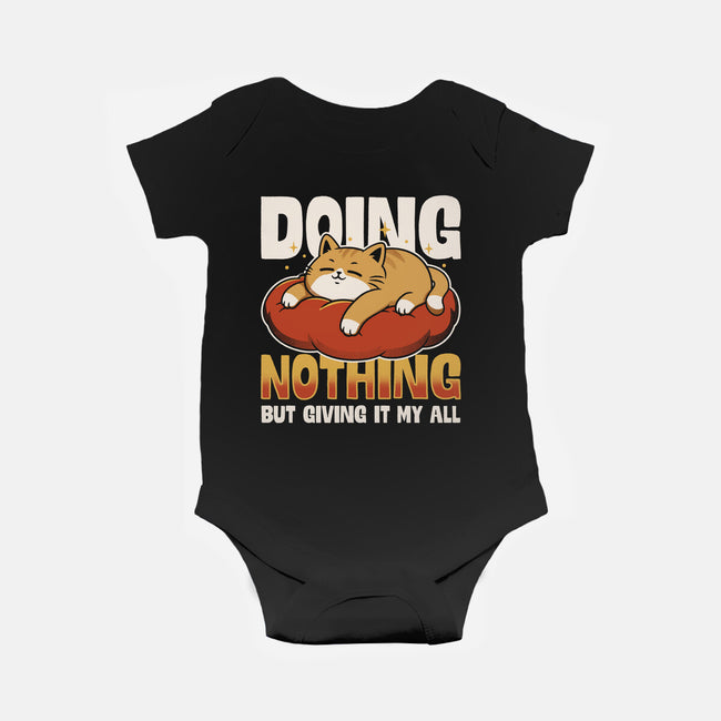 Giving It My All-Baby-Basic-Onesie-Popnotic