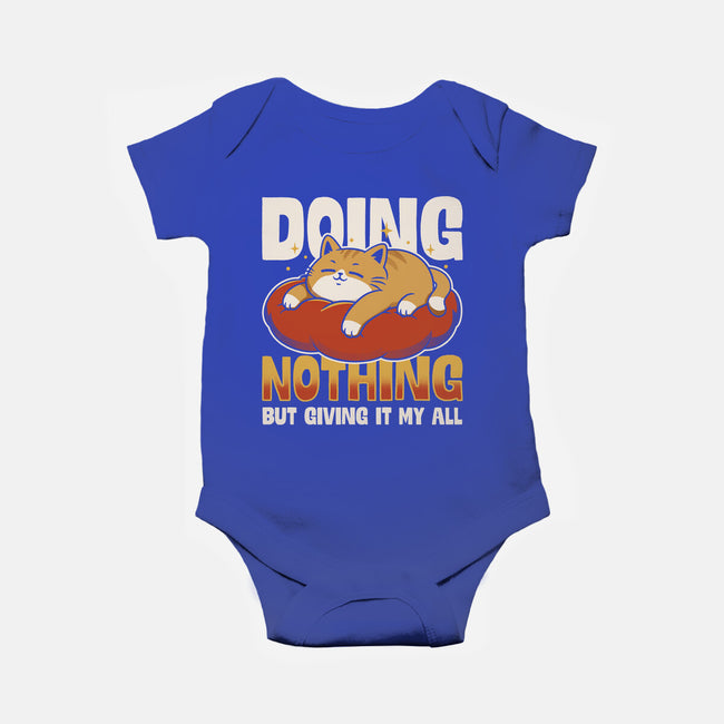 Giving It My All-Baby-Basic-Onesie-Popnotic