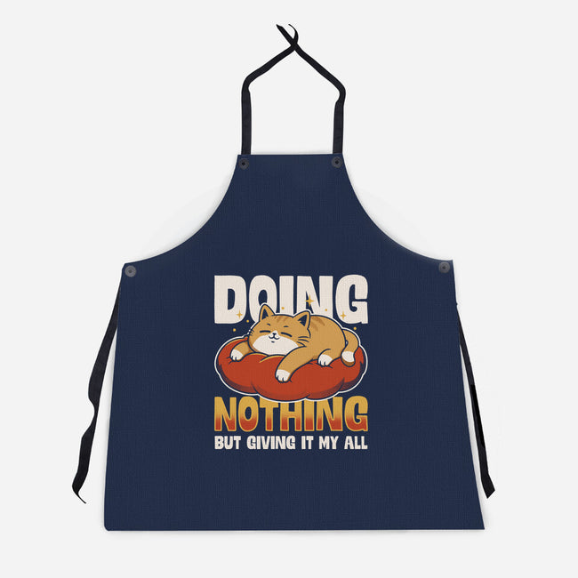 Giving It My All-Unisex-Kitchen-Apron-Popnotic