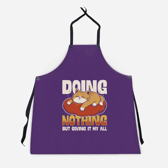 Giving It My All-Unisex-Kitchen-Apron-Popnotic