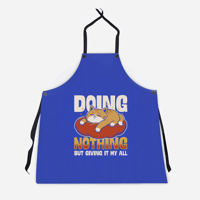 Giving It My All-Unisex-Kitchen-Apron-Popnotic