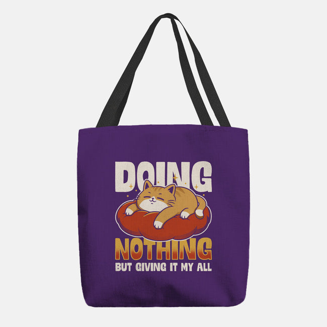 Giving It My All-None-Basic Tote-Bag-Popnotic