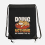Giving It My All-None-Drawstring-Bag-Popnotic