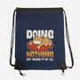 Giving It My All-None-Drawstring-Bag-Popnotic