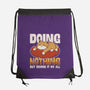 Giving It My All-None-Drawstring-Bag-Popnotic