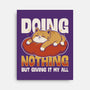Giving It My All-None-Stretched-Canvas-Popnotic