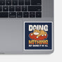 Giving It My All-None-Glossy-Sticker-Popnotic