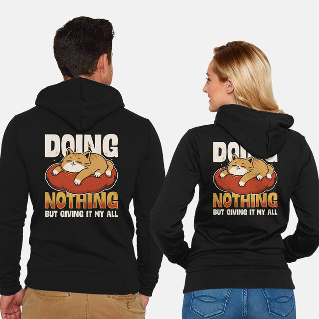 Giving It My All-Unisex-Zip-Up-Sweatshirt-Popnotic