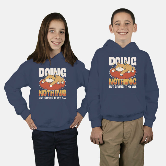 Giving It My All-Youth-Pullover-Sweatshirt-Popnotic
