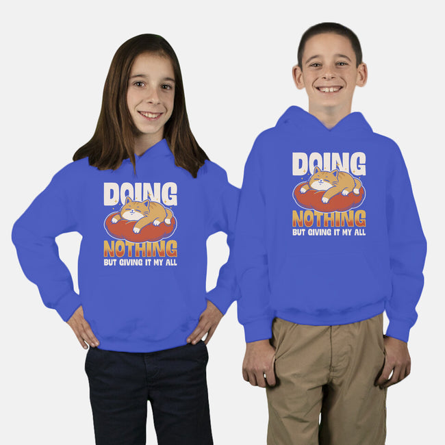 Giving It My All-Youth-Pullover-Sweatshirt-Popnotic