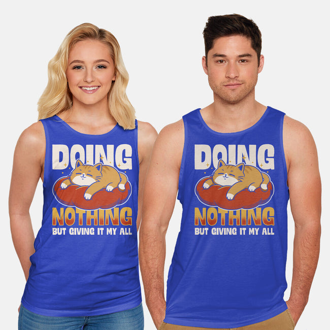 Giving It My All-Unisex-Basic-Tank-Popnotic