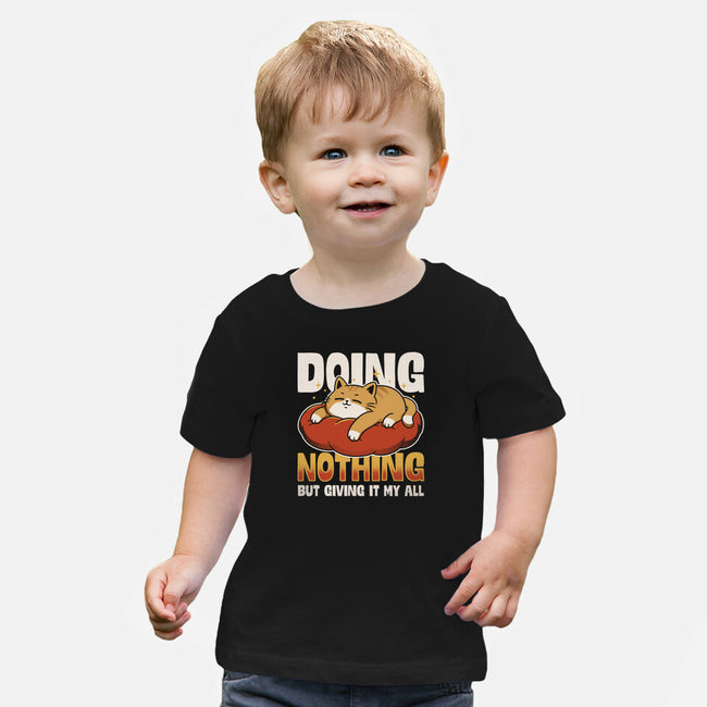Giving It My All-Baby-Basic-Tee-Popnotic