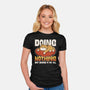 Giving It My All-Womens-Fitted-Tee-Popnotic