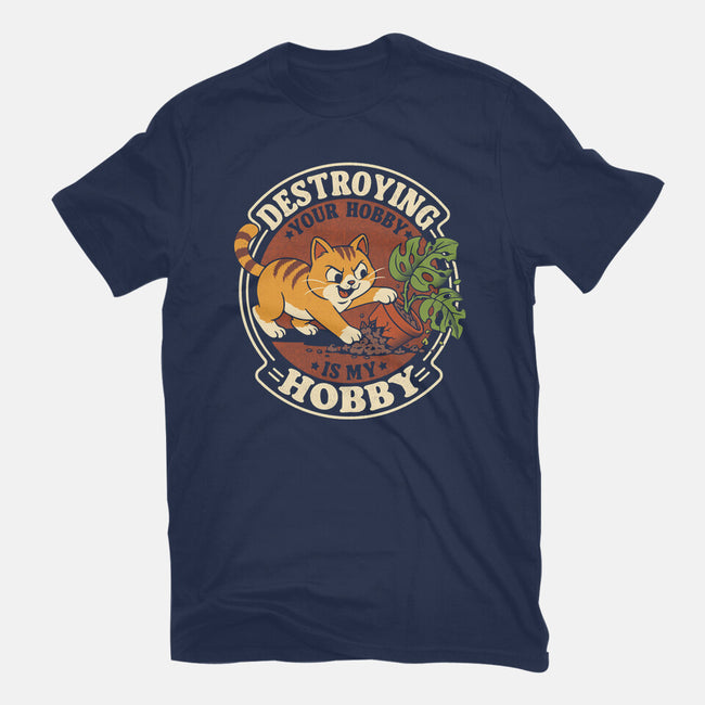 My Hobby Is Destruction-Mens-Basic-Tee-Popnotic
