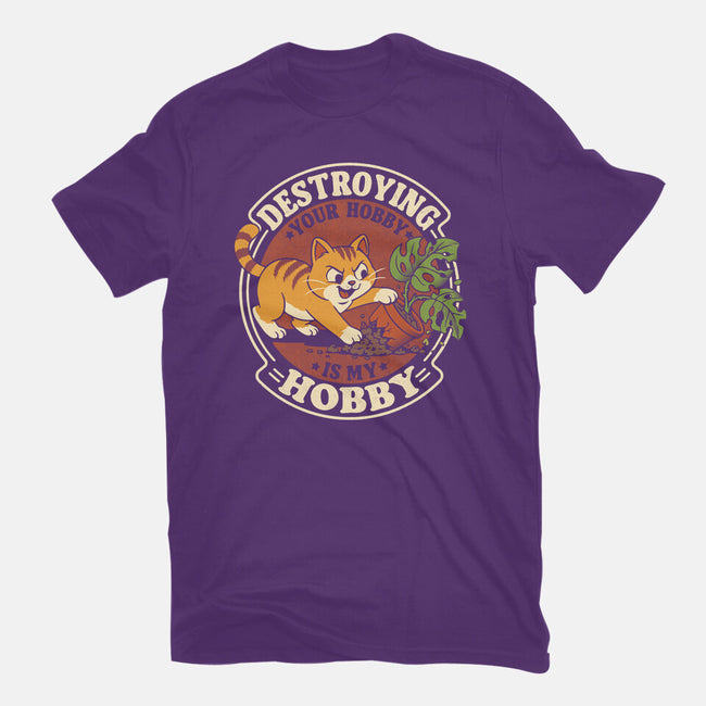 My Hobby Is Destruction-Mens-Basic-Tee-Popnotic