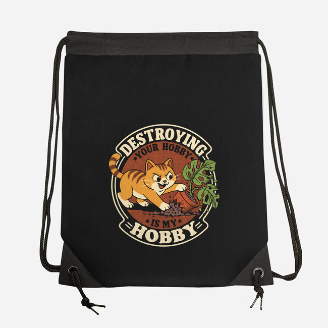 My Hobby Is Destruction-None-Drawstring-Bag-Popnotic