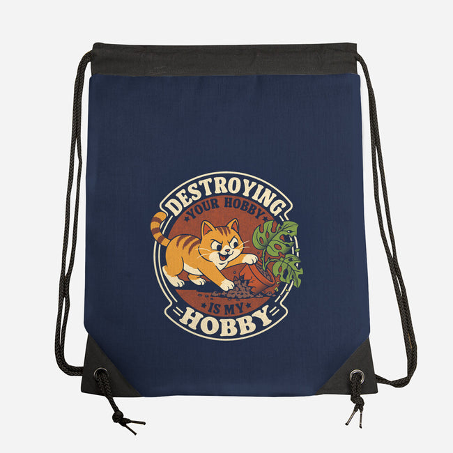 My Hobby Is Destruction-None-Drawstring-Bag-Popnotic