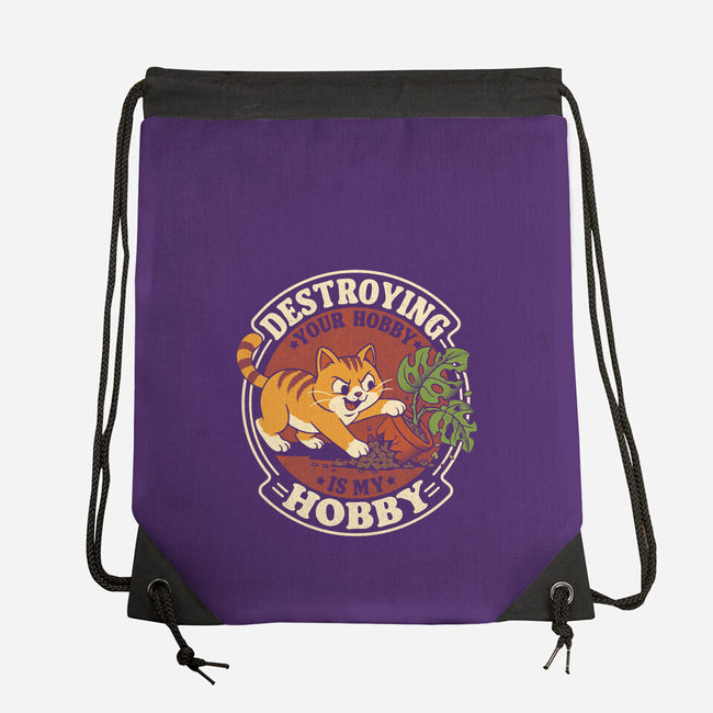 My Hobby Is Destruction-None-Drawstring-Bag-Popnotic