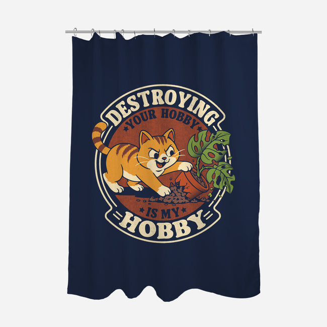 My Hobby Is Destruction-None-Polyester-Shower Curtain-Popnotic