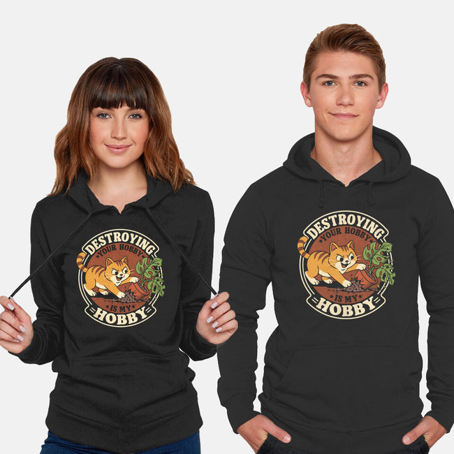 My Hobby Is Destruction-Unisex-Pullover-Sweatshirt-Popnotic