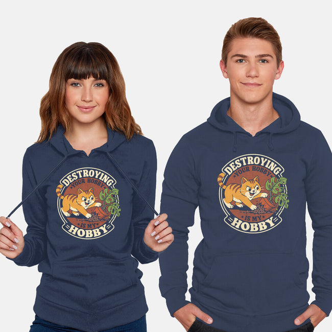 My Hobby Is Destruction-Unisex-Pullover-Sweatshirt-Popnotic