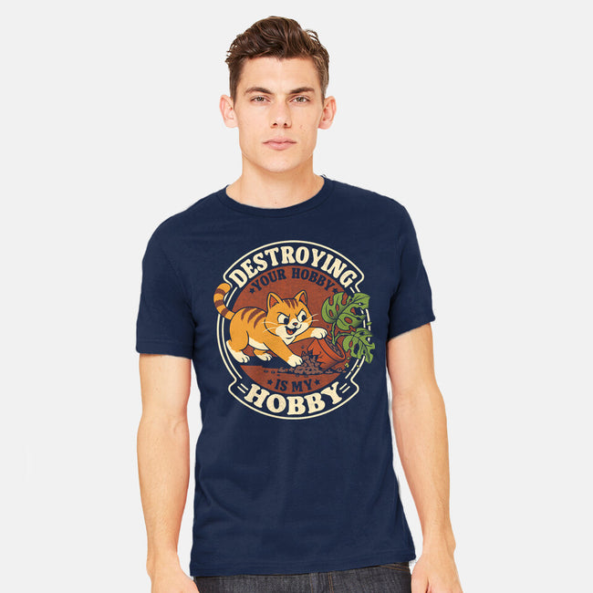 My Hobby Is Destruction-Mens-Heavyweight-Tee-Popnotic