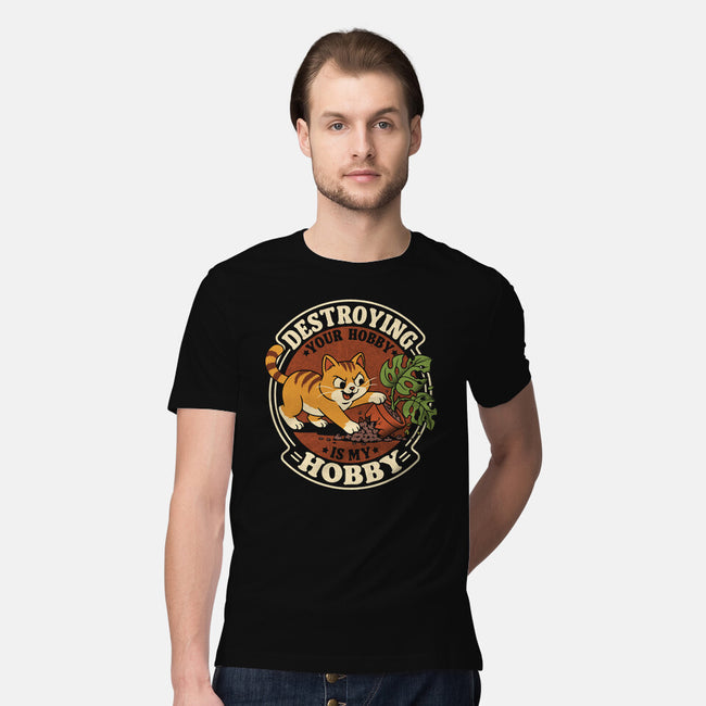 My Hobby Is Destruction-Mens-Premium-Tee-Popnotic