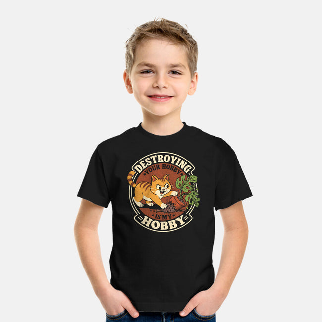 My Hobby Is Destruction-Youth-Basic-Tee-Popnotic