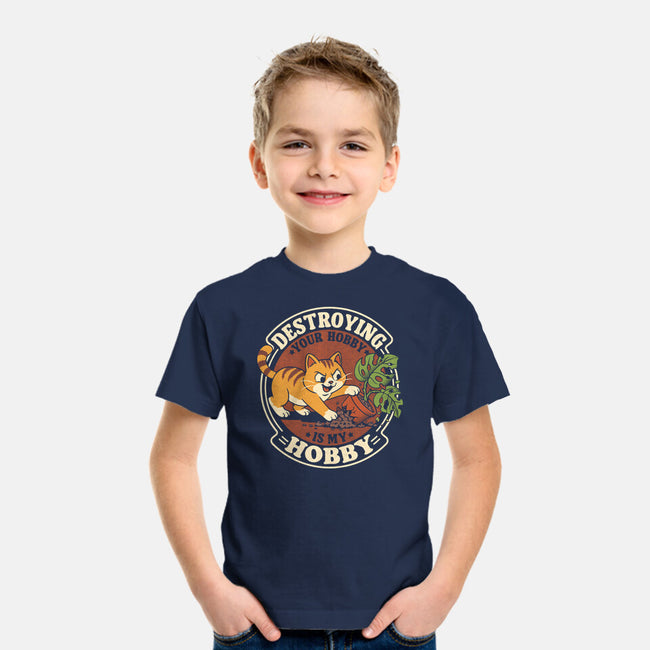 My Hobby Is Destruction-Youth-Basic-Tee-Popnotic