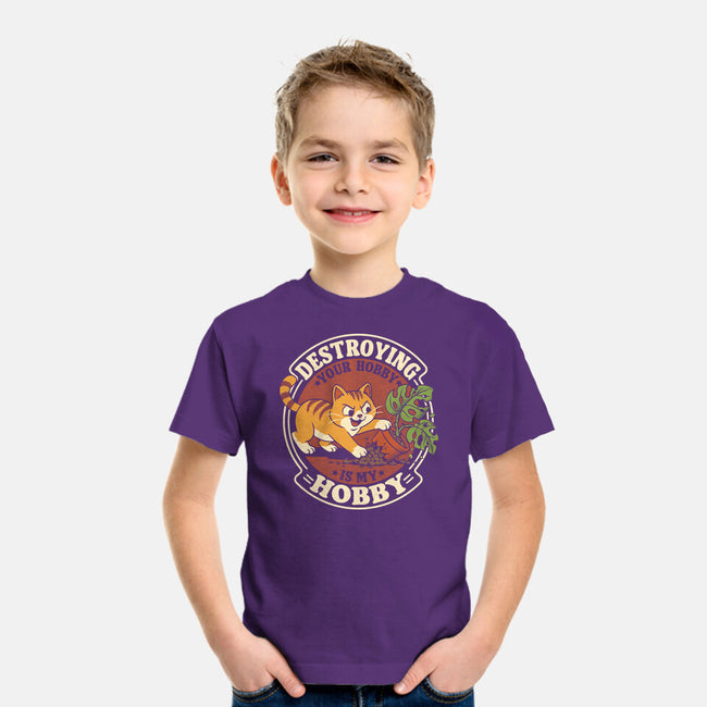 My Hobby Is Destruction-Youth-Basic-Tee-Popnotic