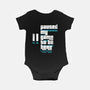 Paused My Game-Baby-Basic-Onesie-rocketman_art