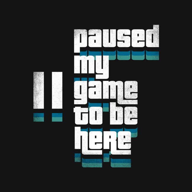 Paused My Game-None-Fleece-Blanket-rocketman_art
