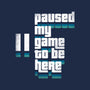 Paused My Game-Baby-Basic-Tee-rocketman_art