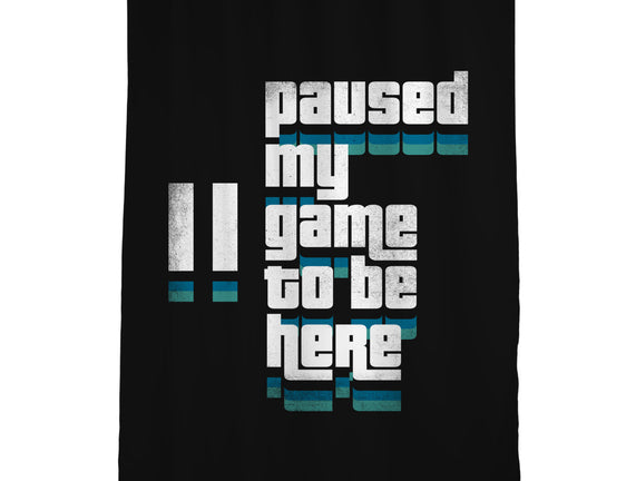 Paused My Game