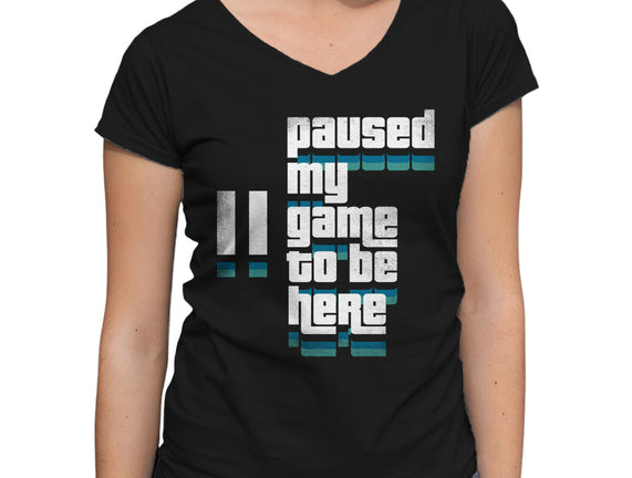 Paused My Game