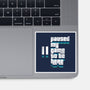 Paused My Game-None-Glossy-Sticker-rocketman_art