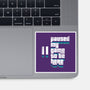 Paused My Game-None-Glossy-Sticker-rocketman_art