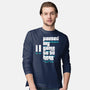 Paused My Game-Mens-Long Sleeved-Tee-rocketman_art