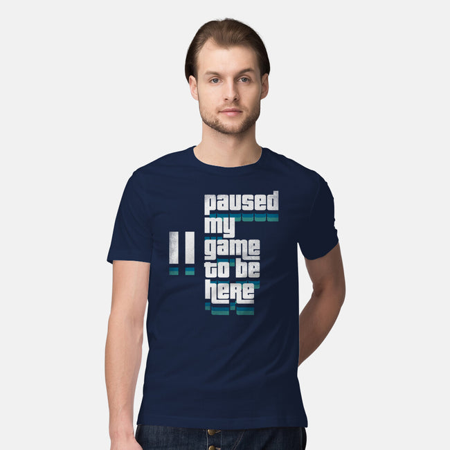 Paused My Game-Mens-Premium-Tee-rocketman_art