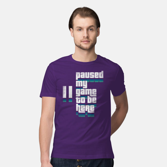 Paused My Game-Mens-Premium-Tee-rocketman_art