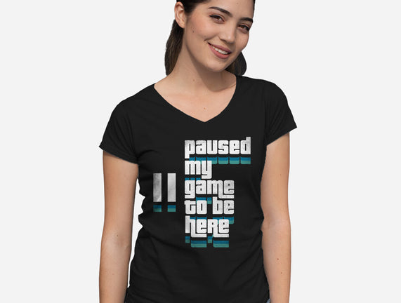 Paused My Game