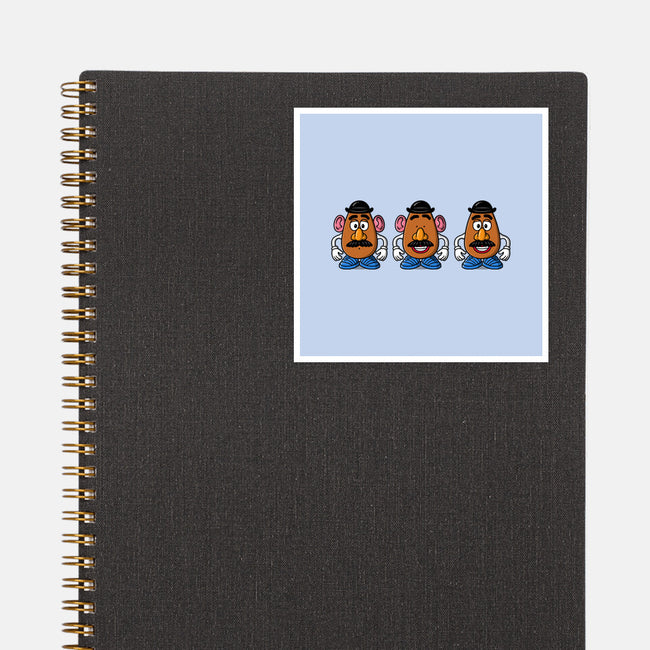 Three Wise Toys-None-Glossy-Sticker-Barbadifuoco