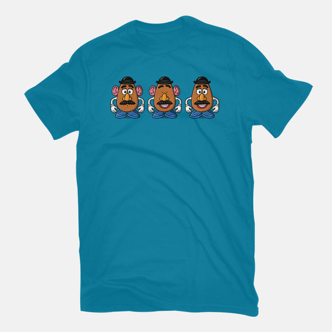 Three Wise Toys-Mens-Heavyweight-Tee-Barbadifuoco