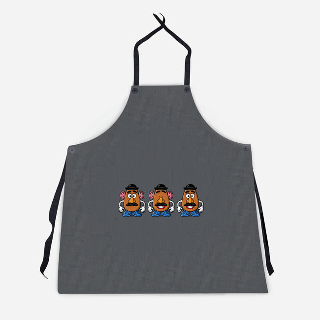 Three Wise Toys-Unisex-Kitchen-Apron-Barbadifuoco